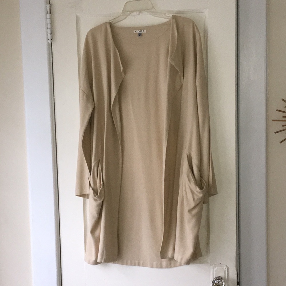 COPE Linen Drapey Blazer